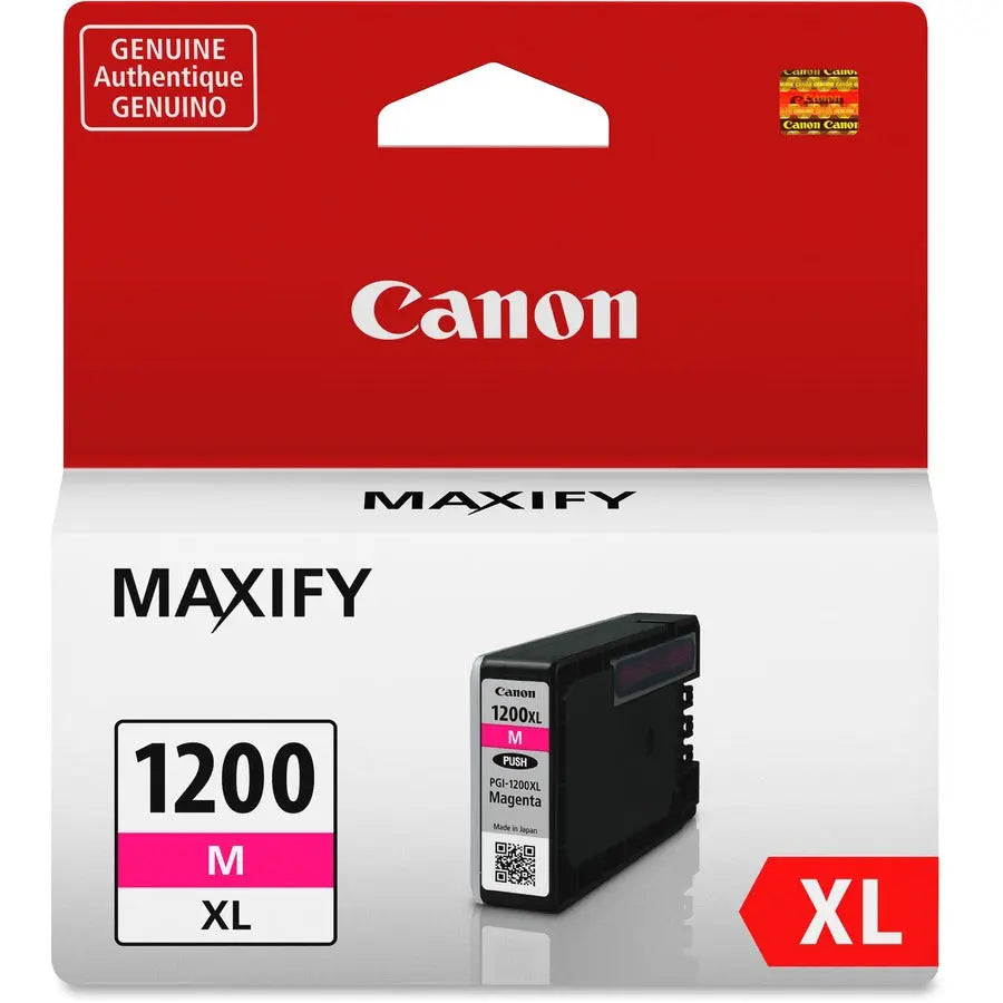 Canon PGI-1200 XL Magenta Pigment Ink Tank for Maxify Series - High-Yield Ink Cartridge