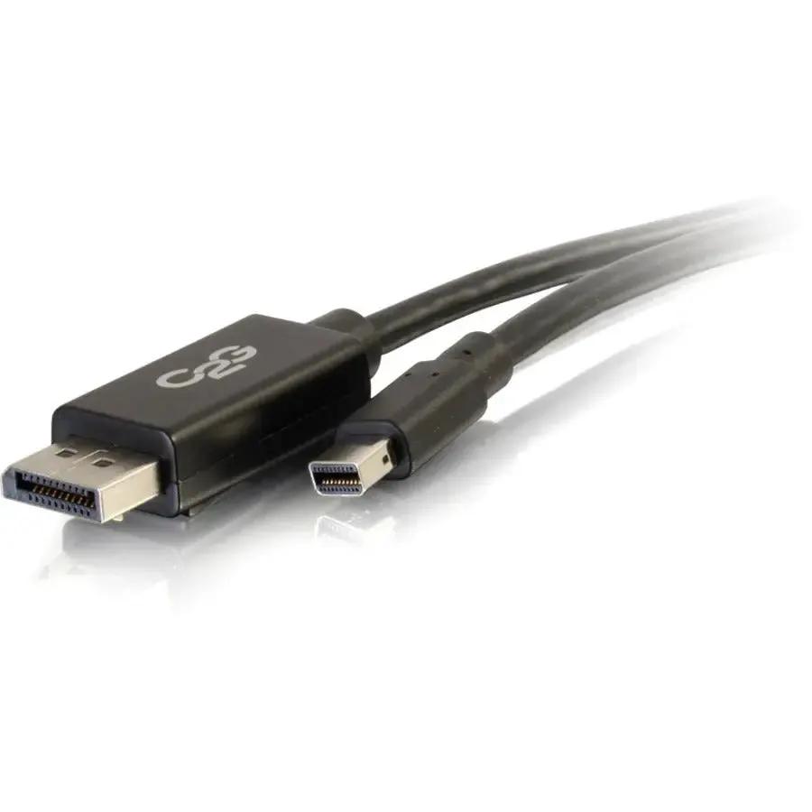 Legrand Group C2G 6ft Mini DisplayPort to DisplayPort Adapter Cable – 4K 30Hz, Black by Legrand Group
