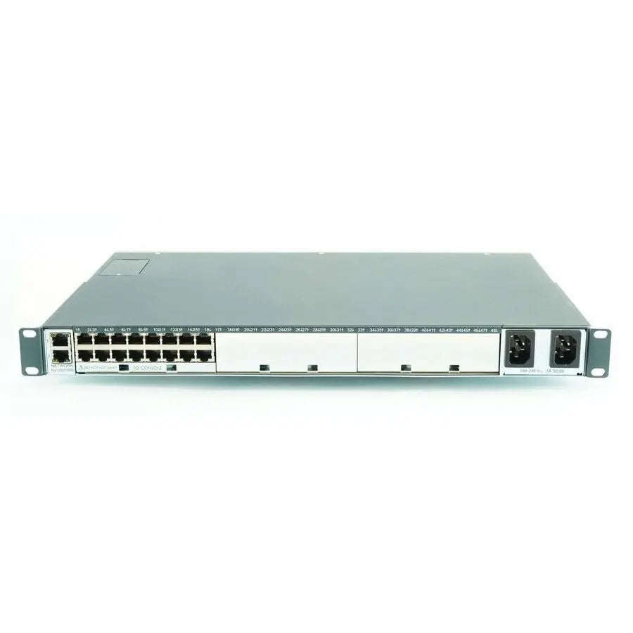 Lantronix SLC8000 16-Port Advanced Console Manager - Rack-Mountable Device Server with Secure Access and Modular I/O