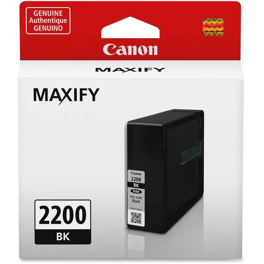 Canon PGI-2200 Black Pigment Ink Tank for Maxify Series - Reliable, High-Quality Printing