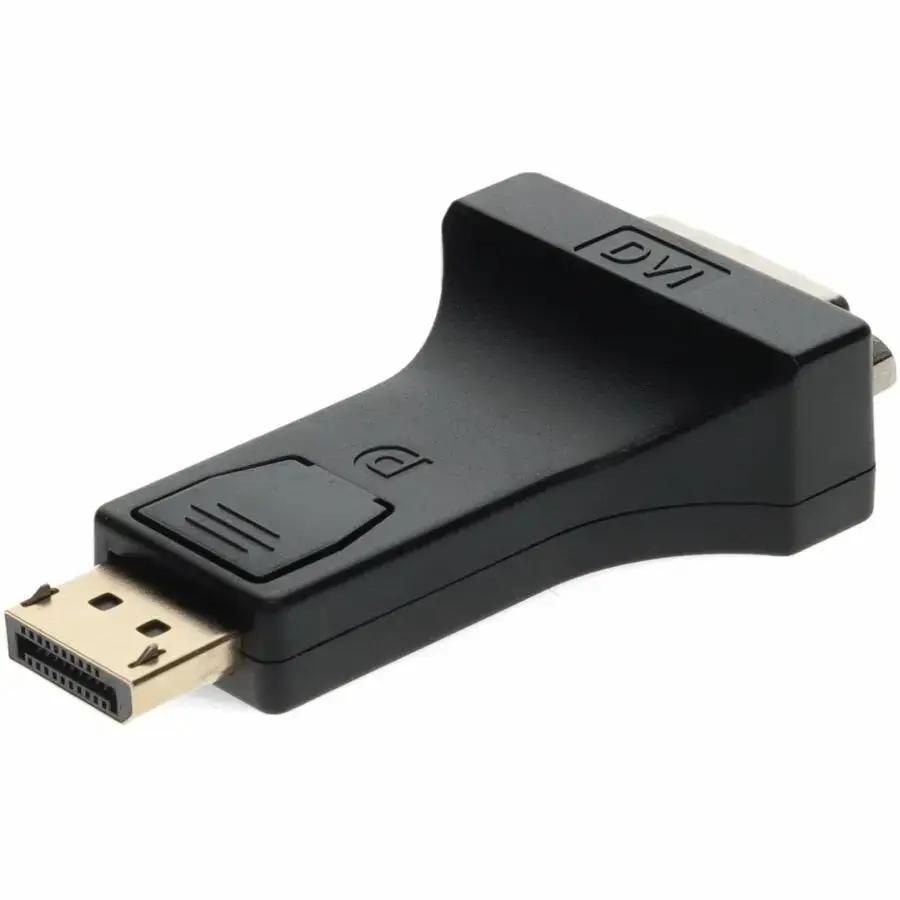 AddOn 5-Pack DisplayPort 1.2 Male to DVI-I (29-pin) Female Adapters - Black by AddOn