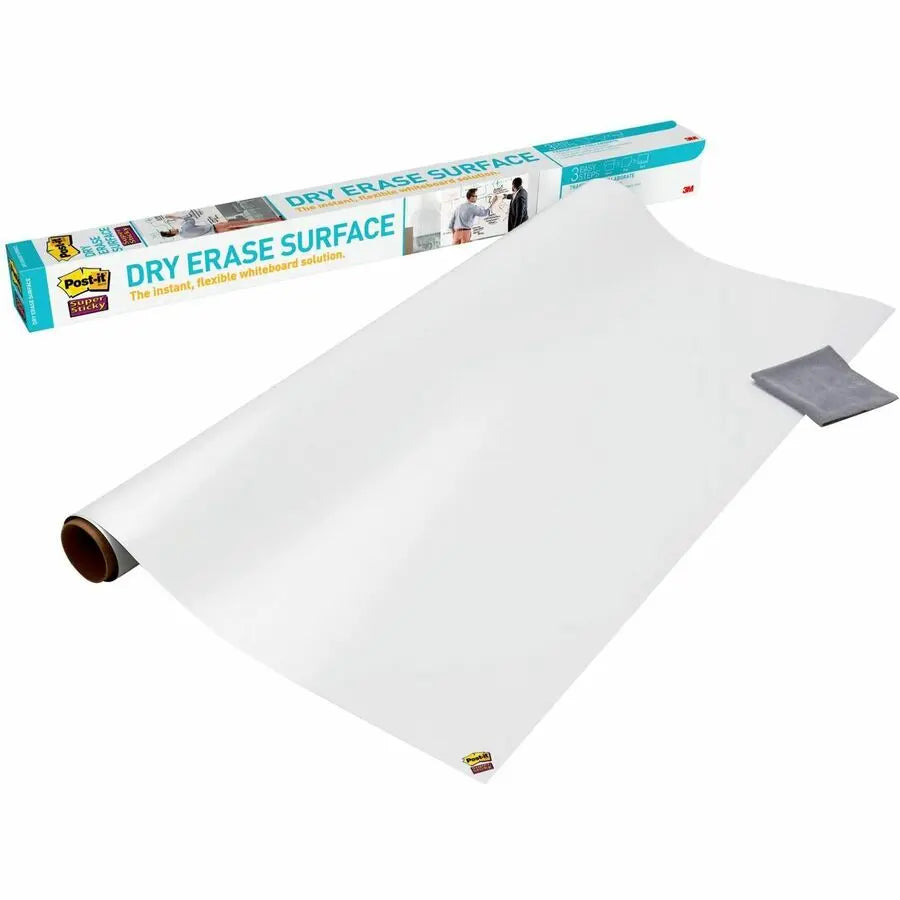 3M - Workspace Solutions Post-it Self-Stick Dry-Erase Film Surface, 72 x 48 Inches