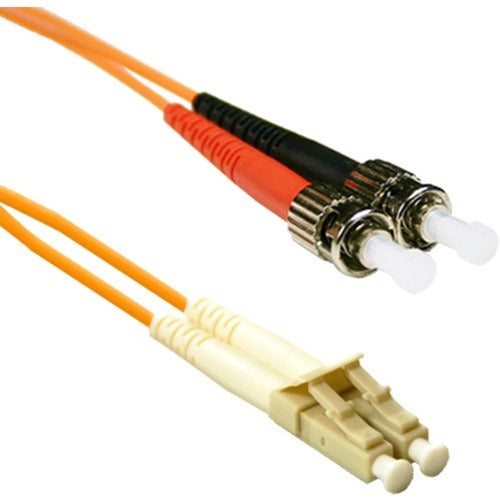 ENET 1M ST/LC Duplex Multimode Orange Fiber Patch Cable - 62.5/125 OM1