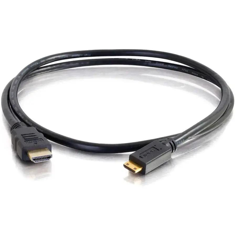 C2G 10ft High Speed HDMI to Mini HDMI Cable with Ethernet – 4K 60Hz Support by Legrand Group