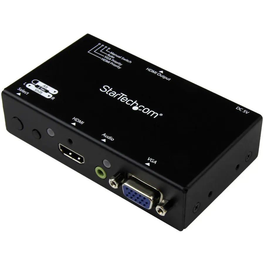 StarTech.com VS221VGA2HD HDMI & VGA Auto Switch for Classroom and Conference Room Displays