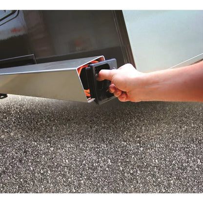 Camco Bumper Cap with Insect Screen - 2-Pack for 4-inch RV Bumpers