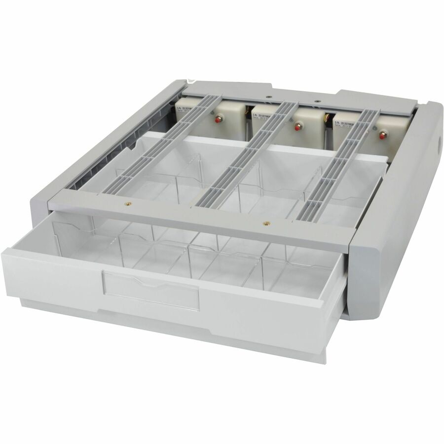Ergotron SV Series Supplemental Storage Drawer - Single White Locking Drawer for StyleView Carts