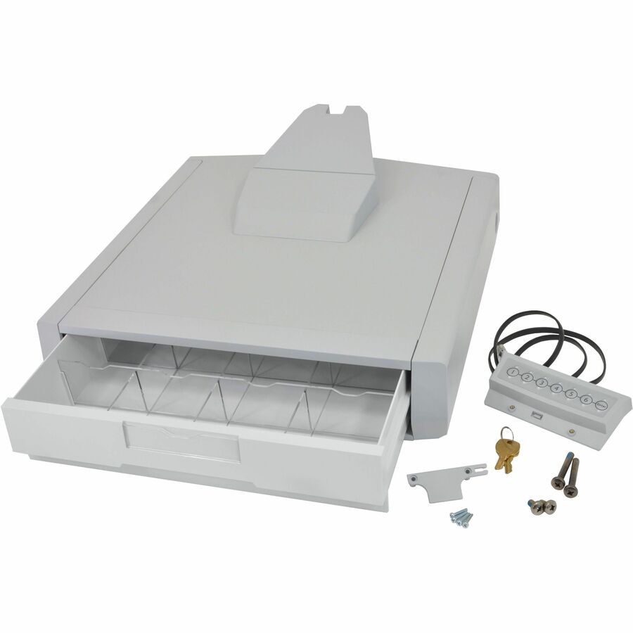 Ergotron SV43 Primary Single Drawer for Laptop Carts - White, 97-902