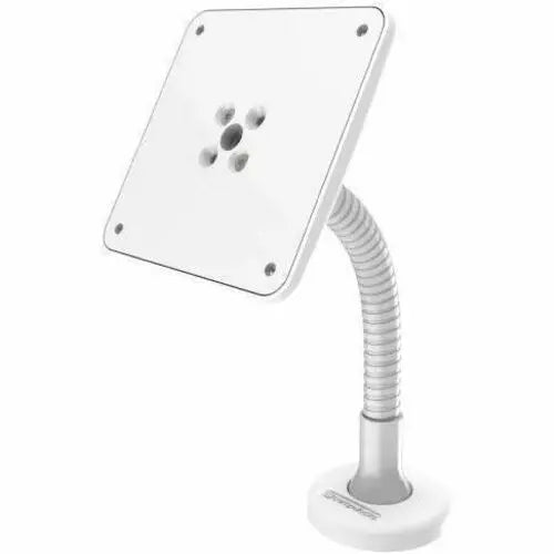 Compulocks VESA Flex Arm Mount White - Bendable Wall Mount with Cable Management for Tablets