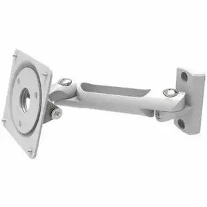 Compulocks VESA Swing Arm Mount White Model 827W – Adjustable Wall and Countertop Display Mount with Tilt, Swivel, and Rotation