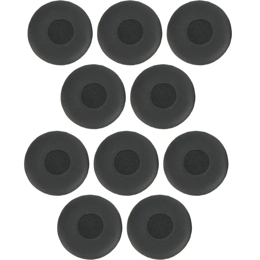 Jabra 14101-46 Leatherette Ear Cushions – 10 Pair for Jabra EVOLVE Headsets