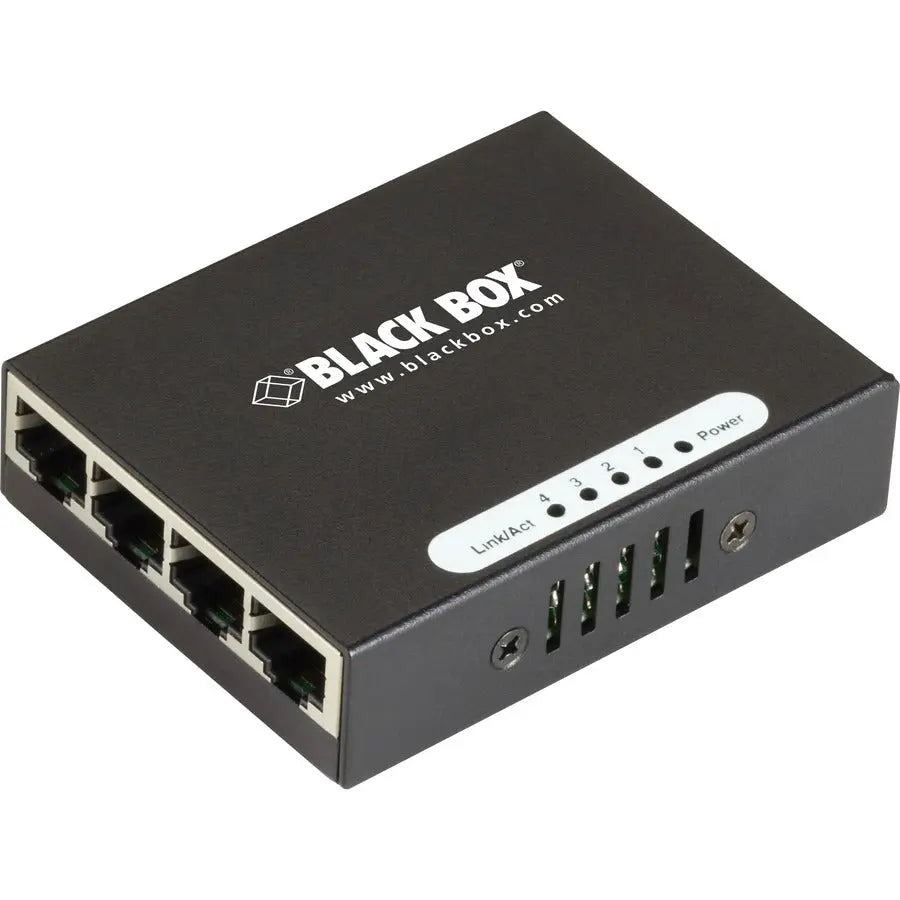 Black Box LGB304A 4-Port Gigabit Ethernet Switch for Small Networks