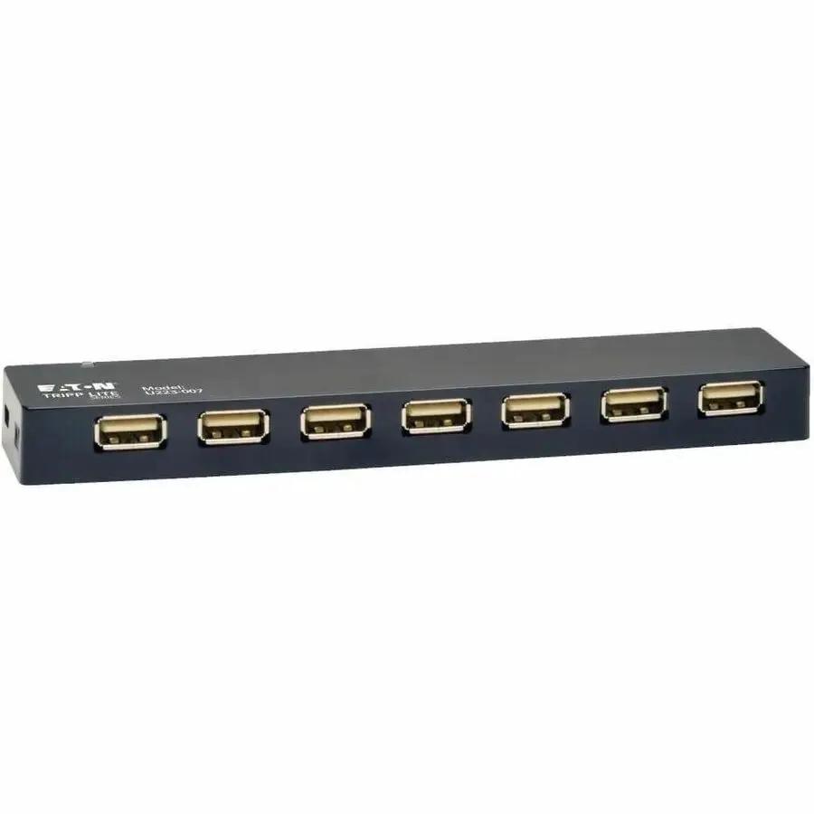 Eaton Corporation Tripp Lite U223-007 7-Port USB 2.0 Hi-Speed Hub for Desktop and Mobile Devices by Eaton Corporation