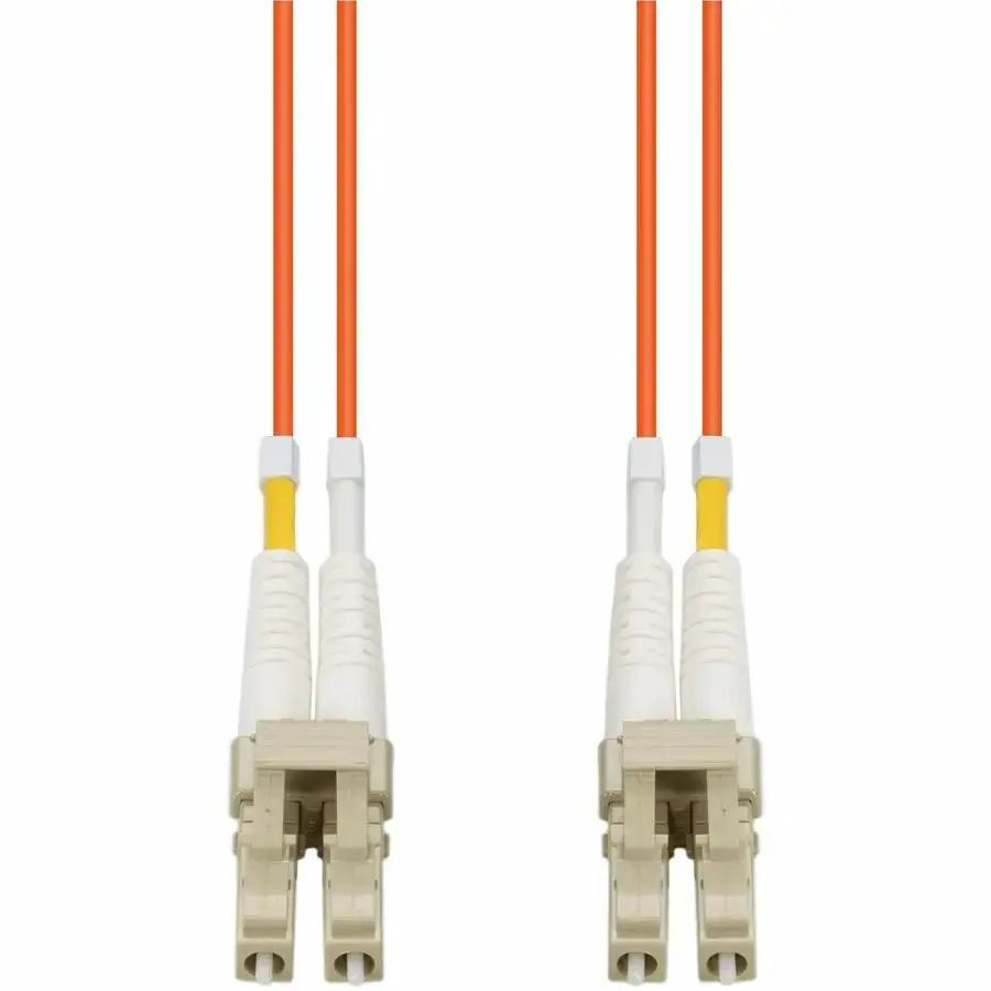 AddOn 25m LC to LC Orange OM1 Duplex OFNR Riser-Rated Multi-Mode Fiber Patch Cable by ADDON