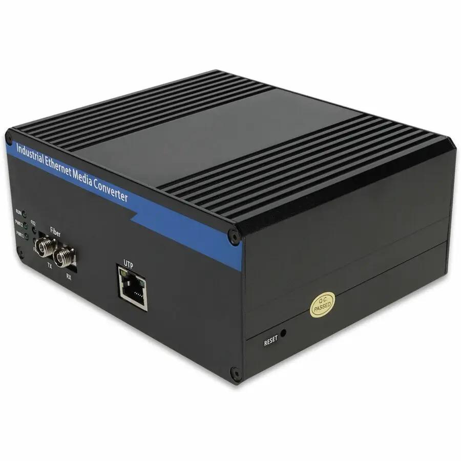 AddOn 6E4401 Industrial Media Converter - 10/100Base-TX to 100Base-FX Fiber, 2 km Range by ADDON
