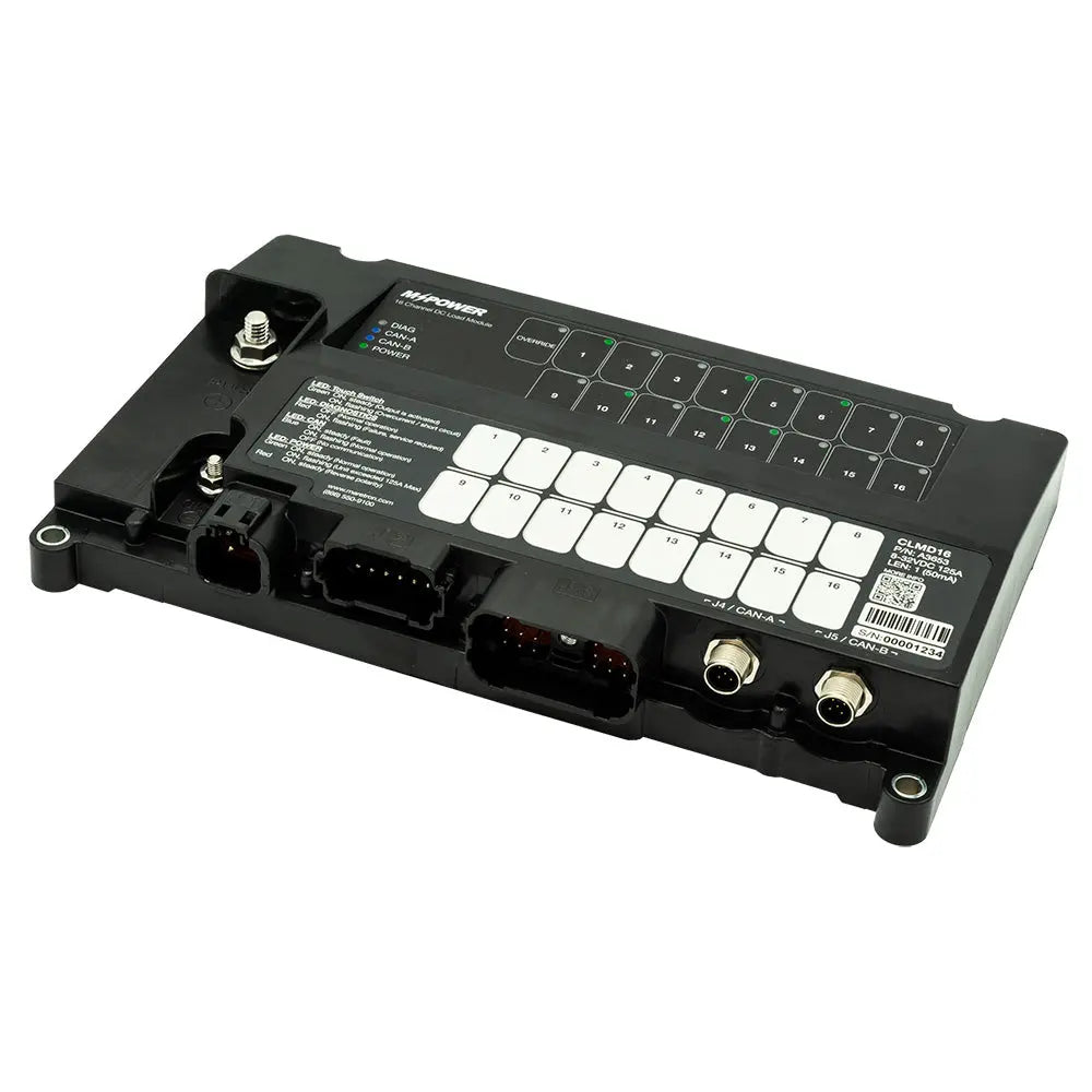 Maretron MPower CLMD16 16-Channel DC Load Controller Module with NMEA 2000 Interface