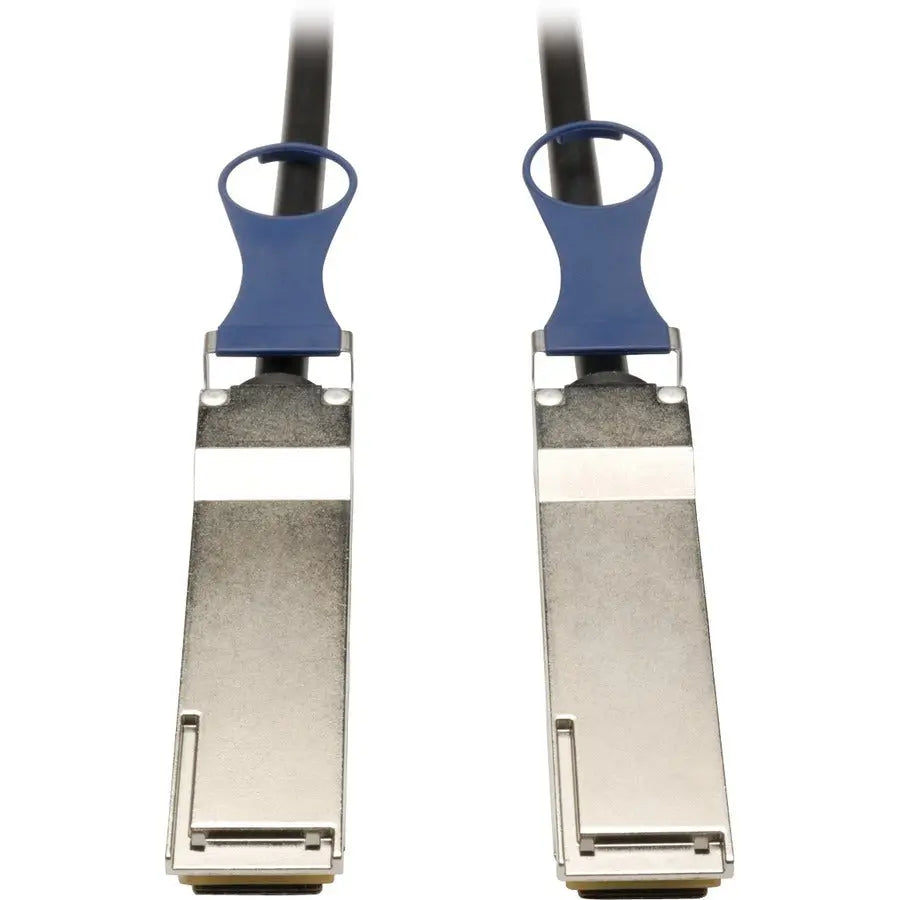 Eaton Tripp Lite Series N282-20N-BK 0.5M QSFP+ to QSFP+ 40Gbps Passive Copper Infiniband Cable