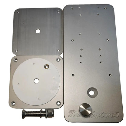 Sea Swivel Trolling Motor Mount for Minn Kota, Garmin, Rhodan & Power Pole Bow-Mount Motors