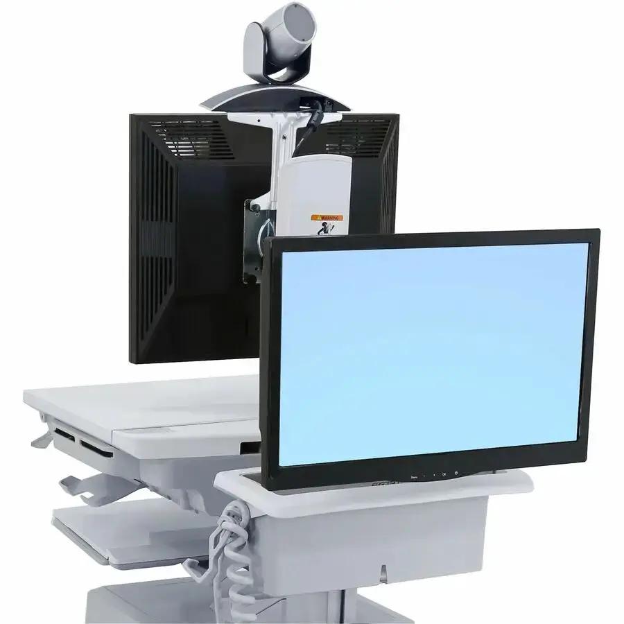 Ergotron SV Telepresence Kit for SV43/44 Carts with Back-to-Back Monitors by Ergotron, Inc