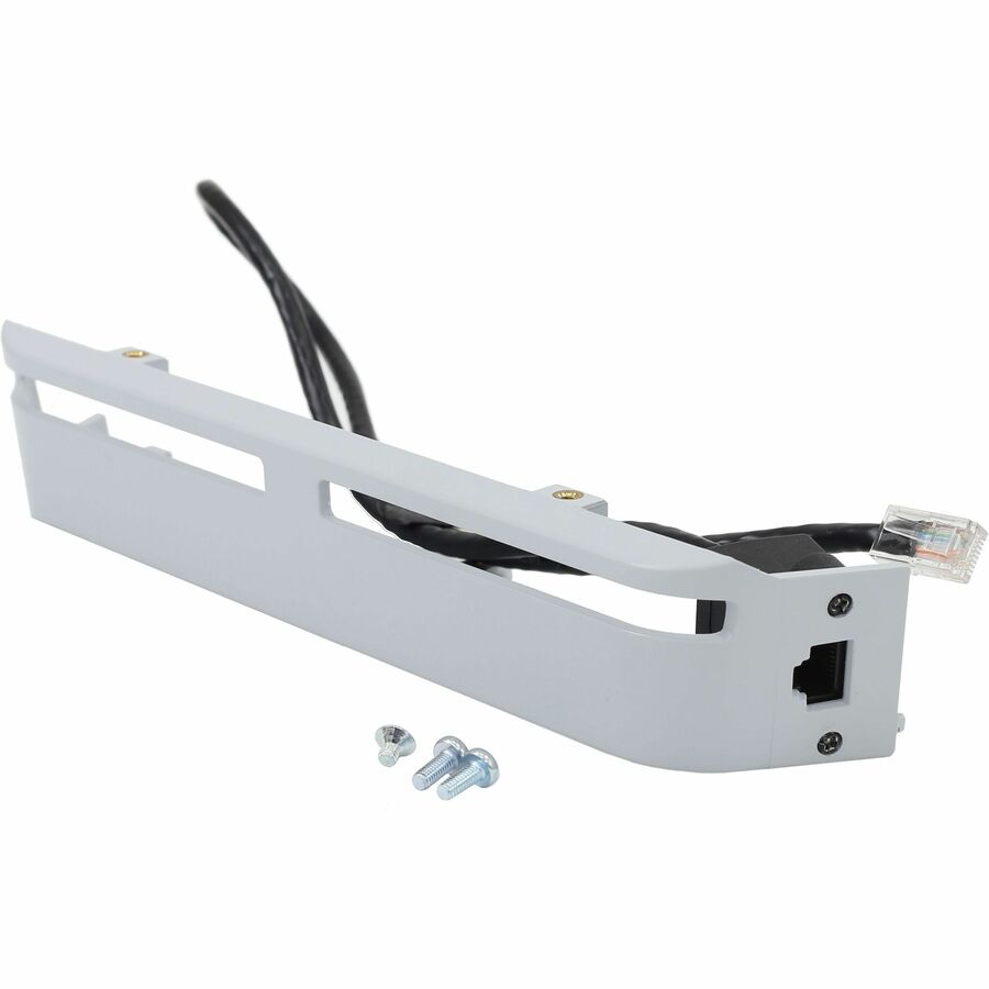Ergotron SV Ethernet Side Cover for Laptop Carts - Light Gray, Easy Access Network Port