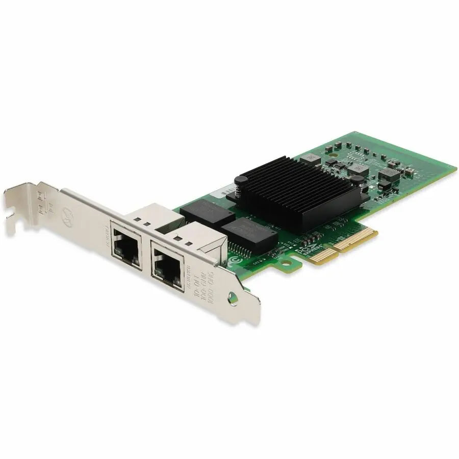 AddOn HP 412648-B21 Compatible Dual Port Gigabit Ethernet PCIe Card