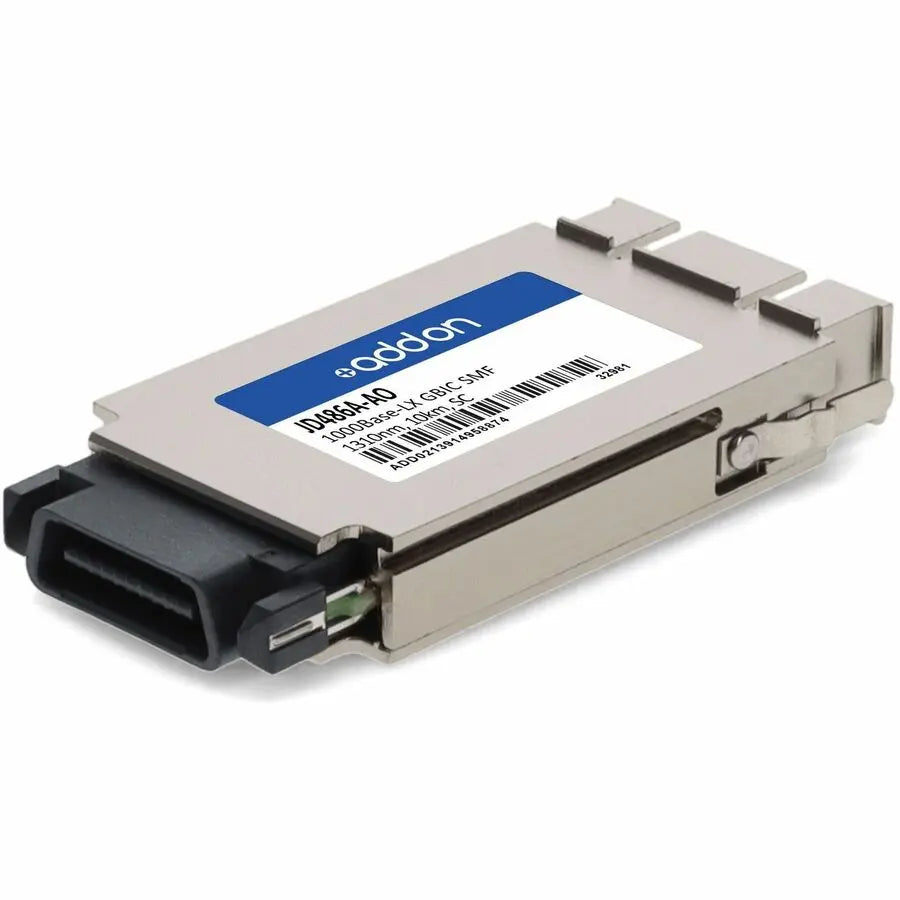 AddOn HP GBIC 10KM LX SC Transceiver Module JD486A-AO for High-Speed Optical Networking