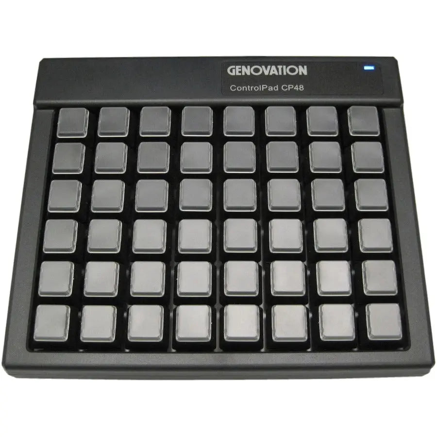 Genovation ControlPad CP48-USBHID Programmable 48-Key USB Keypad with Cherry MX Switches