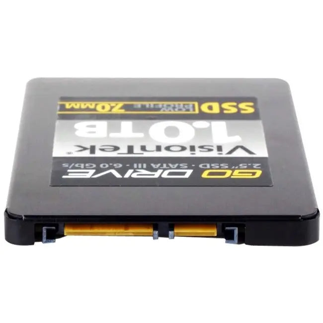 VisionTek 1TB Go Drive Low Profile 7mm SSD – High-Performance Internal Solid State Drive for Windows, Mac, and Linux