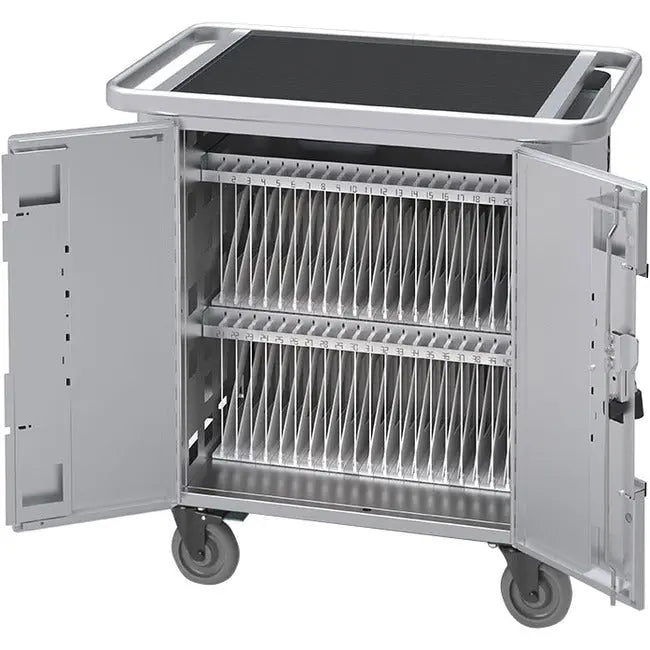 Bretford PureCharge Cart 40 – Ready-to-Go iPad Charging Cart with Built-In Lightning Cables