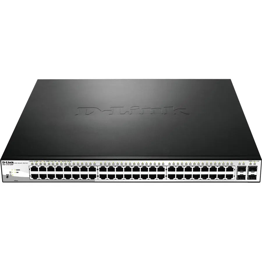 D-Link DGS-1210-52MP Ethernet Switch - 52 Ports Gigabit Smart Managed PoE Switch