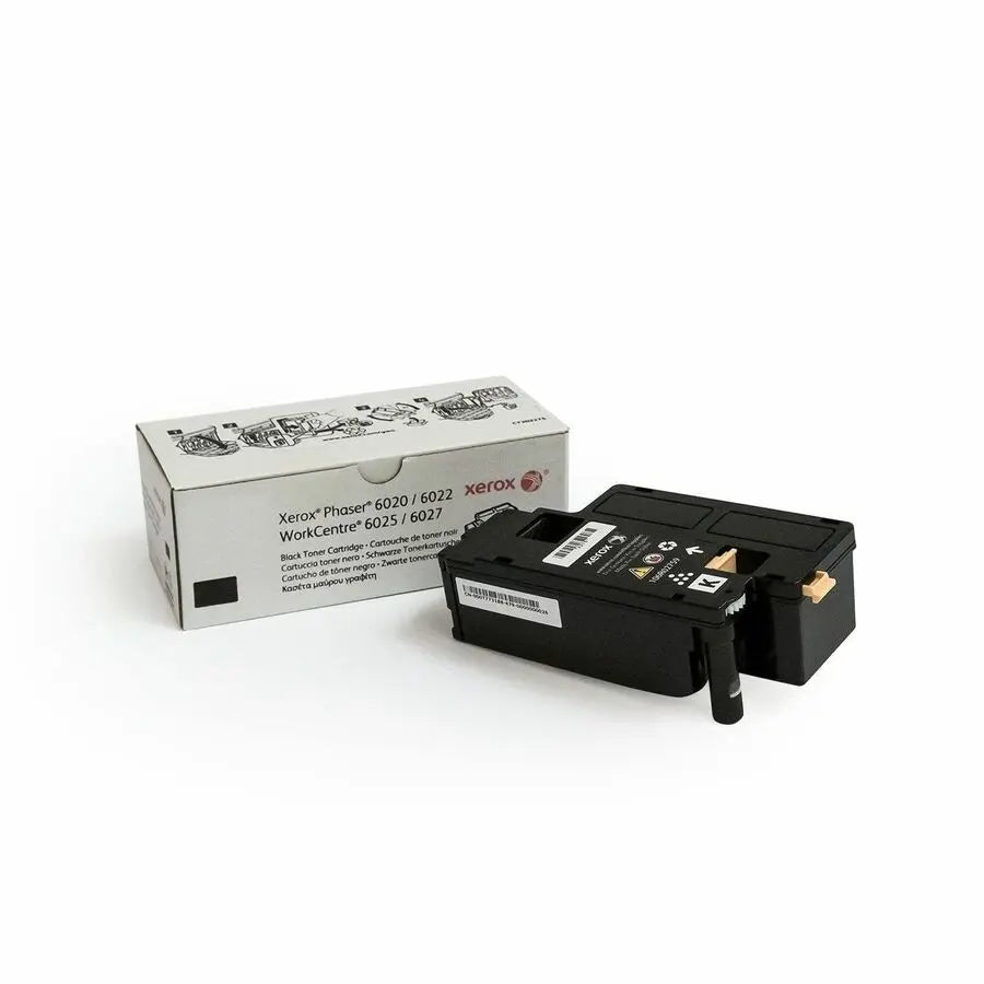 Xerox Genuine Phaser 6022/6027 WorkCentre 6020/6025 Black Toner Cartridge - 2000 Pages Yield
