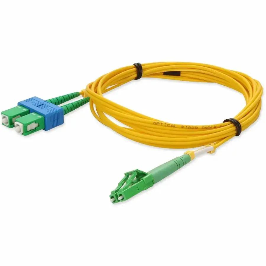 AddOn 3m Single-Mode Fiber Duplex Riser-Rated Patch Cable (ALC to ASC, Yellow) by ADDON