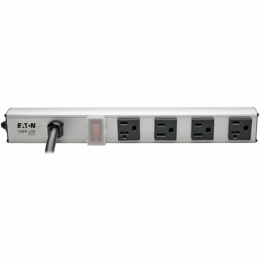 Eaton Tripp Lite Series 4-Outlet Vertical Power Strip, 2-15A & 2-20A, 120V, 15 ft. (4.57 m) Cord, 5-20P, 12 in.