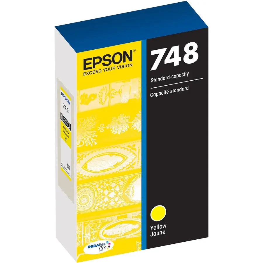 Epson DURABrite Pro 748 Yellow Ink Cartridge for WorkForce Pro Printers