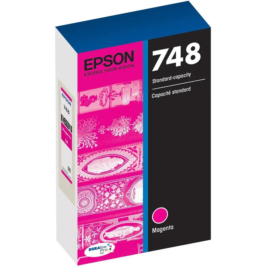 Epson DURABrite Pro 748 Magenta Ink Cartridge (T748320) for Epson WorkForce Pro Series