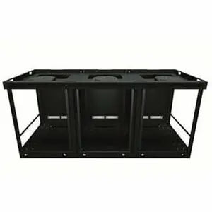 Legrand Middle Atlantic C5-FF27-3 3-Bay Rack Frame with 42U Capacity and 27-Inch Depth