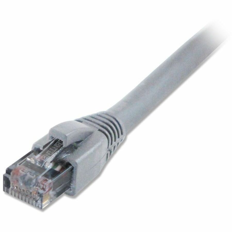 Comprehensive CAT6 Snagless Patch Cable, 50 ft, Gray, 550 MHz, USA Made, TAA Compliant – CAT6-50GRY-USA