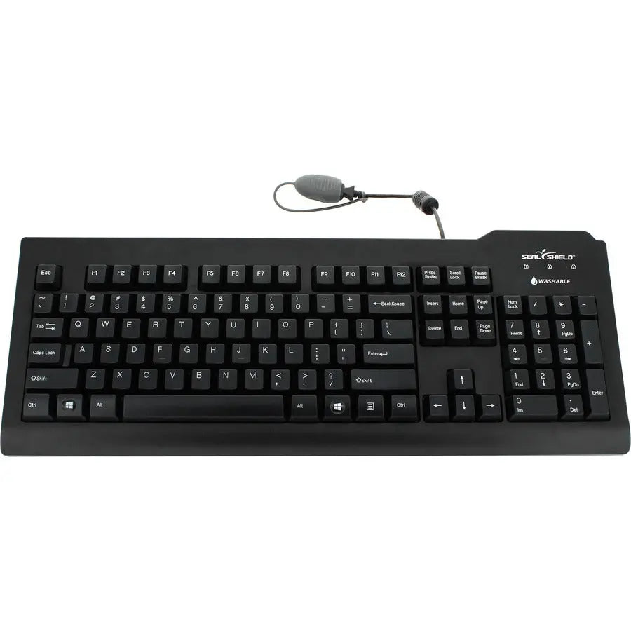Seal Shield Silver Seal Waterproof Keyboard SSKSV207 – Fully Submersible, Antimicrobial, USB Connection