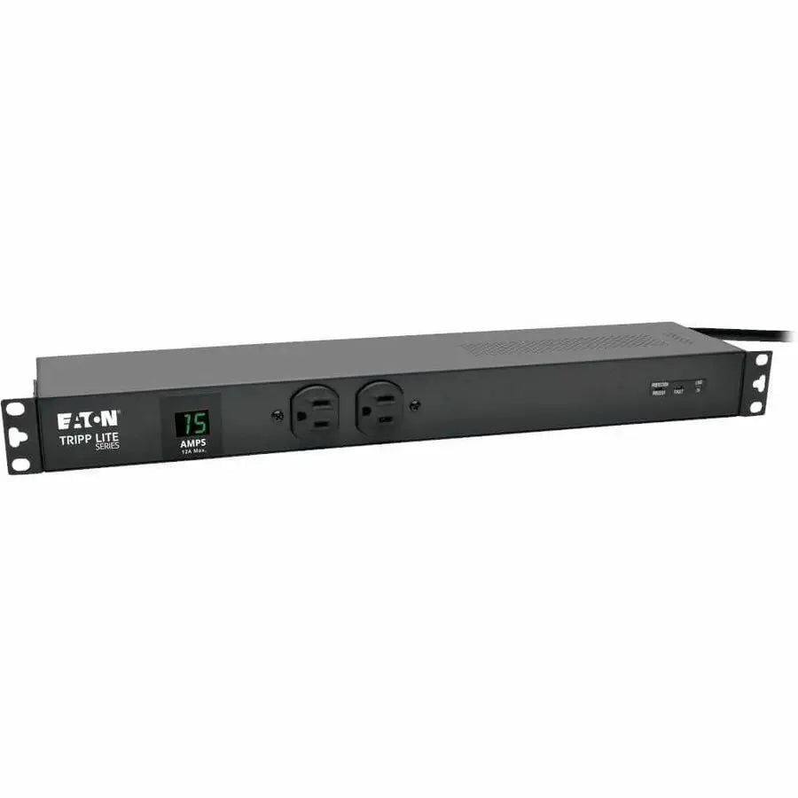 Eaton Corporation Tripp Lite PDUMH15-ISO Metered PDU with Isobar Surge Suppression, 14 Outlets, 1U Rack Mount