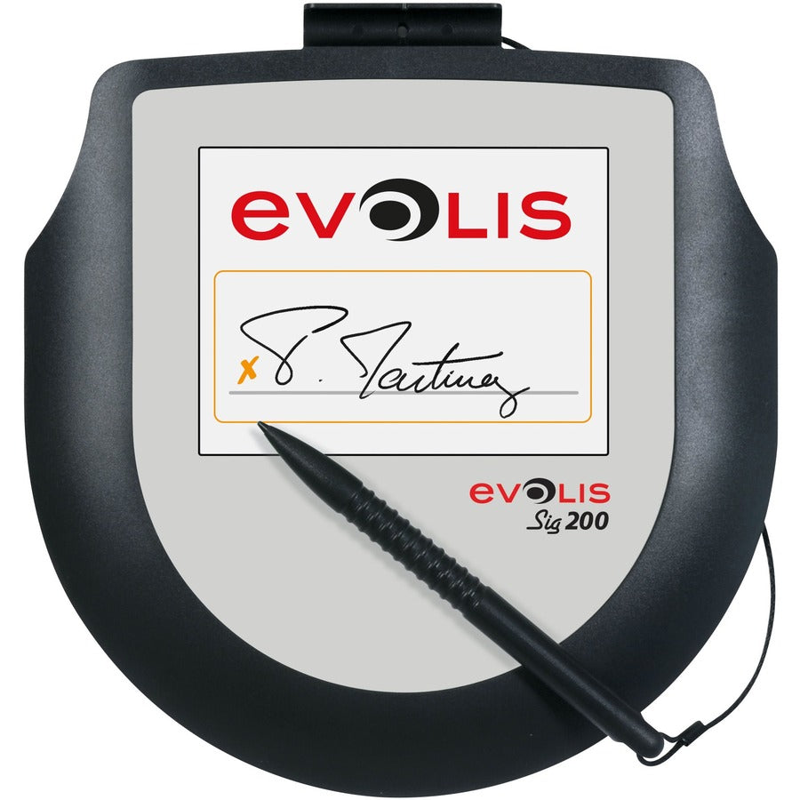 Evolis Sig200 Signature Pad - 5-Inch Color Touchscreen for Fast, Secure Signatures