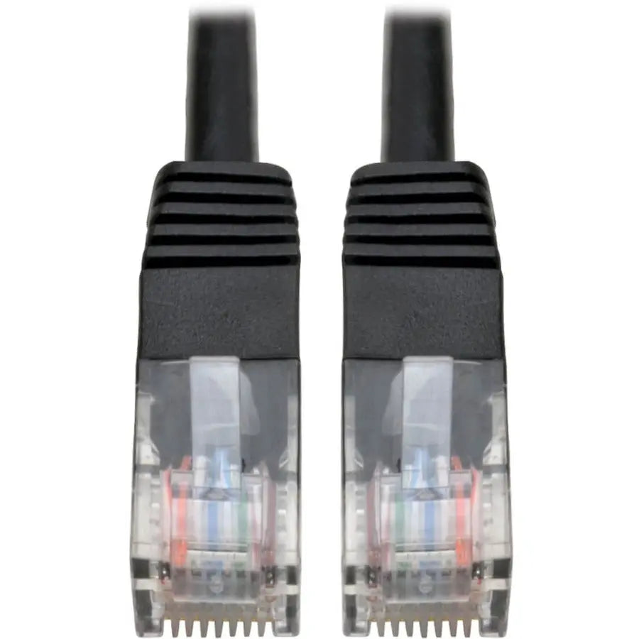 Eaton Tripp Lite Series Cat5e 350 MHz Molded (UTP) Ethernet Cable (RJ45 M/M), PoE - Black, 12 ft. (3.66 m)