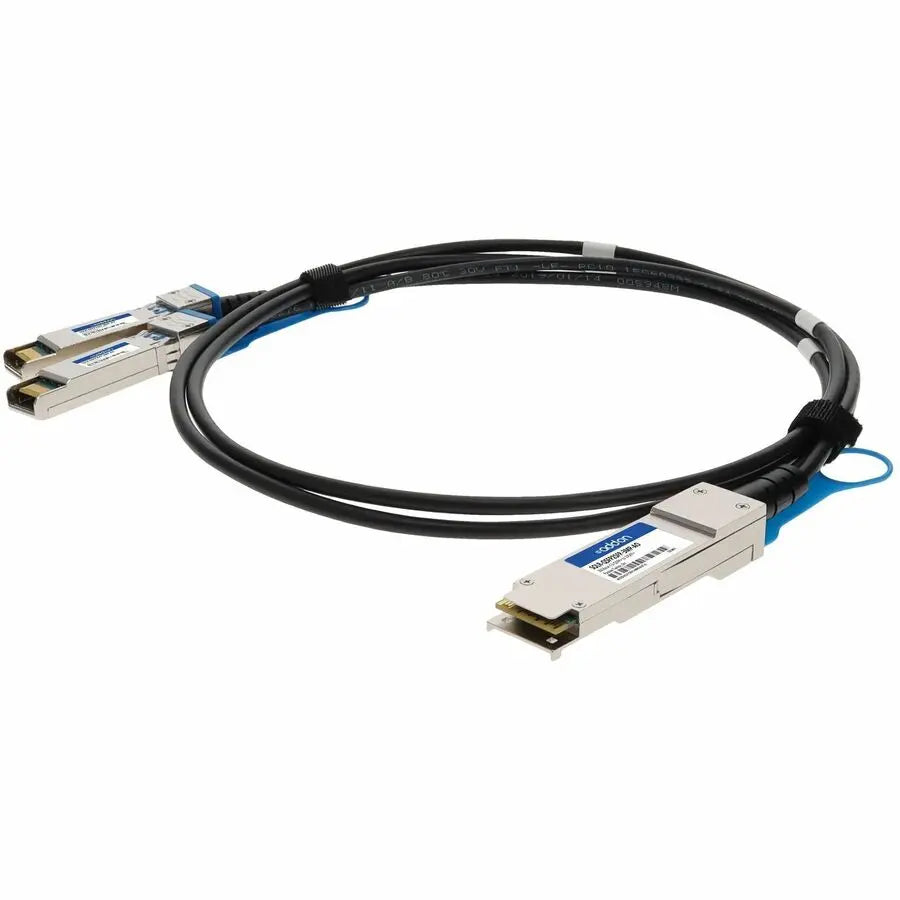 AddOn Solarflare SOLR-QSFP2SFP-3MP Compatible 20GBase-CU QSFP+ to 2xSFP+ Passive Copper Direct Attach Cable (3 Meters)