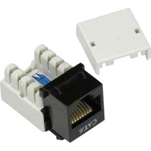 Unirise Cat5e Keystone Jack 110 Type Punch Down - Blue (Part Number: KEYC6-BLK)