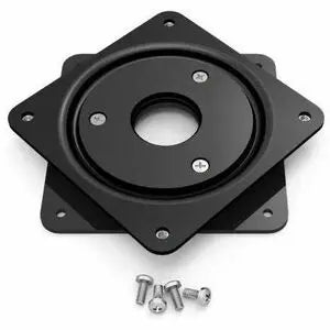 Compulocks VESA Rotating Plate Mount - Black Wall or Countertop VESA Mount with Swivel Functionality