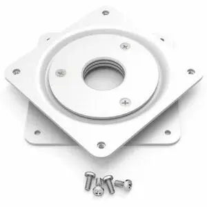 Compulocks VESA Rotating Plate Mount - White Wall and Countertop Mounting Solution VRP-W