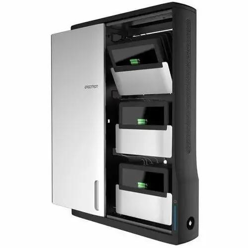 Ergotron Zip12 Charging Wall Cabinet - Secure Storage for Up to 12 Tablets and Chromebooks by Ergotron, Inc