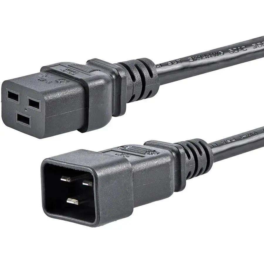 StarTech.com PXTC19C20146 6 ft C19 to C20 Power Cord for Servers and High-Power Equipment by STARTECH.COM