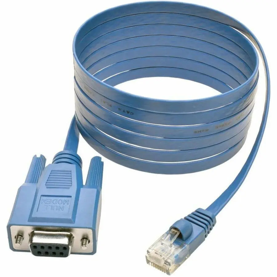 Tripp Lite by Eaton RJ45 to DB9F Cisco Serial Console Port Rollover Cable 6 ft. (1.83 m)