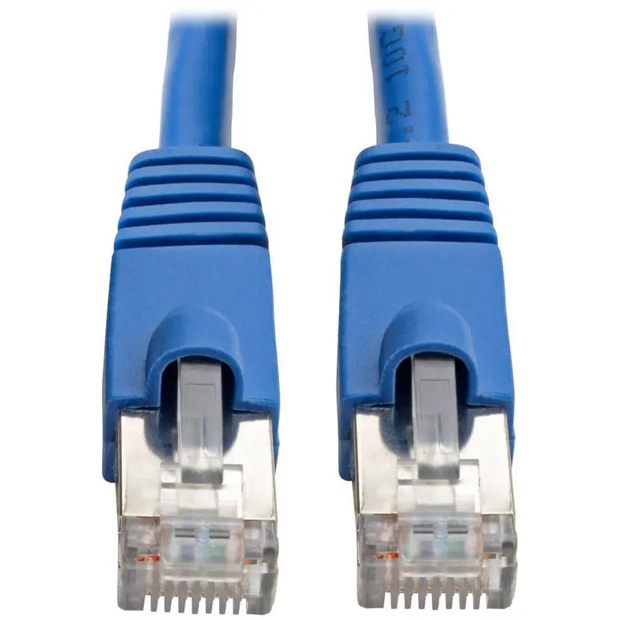 Eaton Tripp Lite Series N262-010-BL 10 ft Blue Shielded Cat6a Patch Cable for High-Speed Data