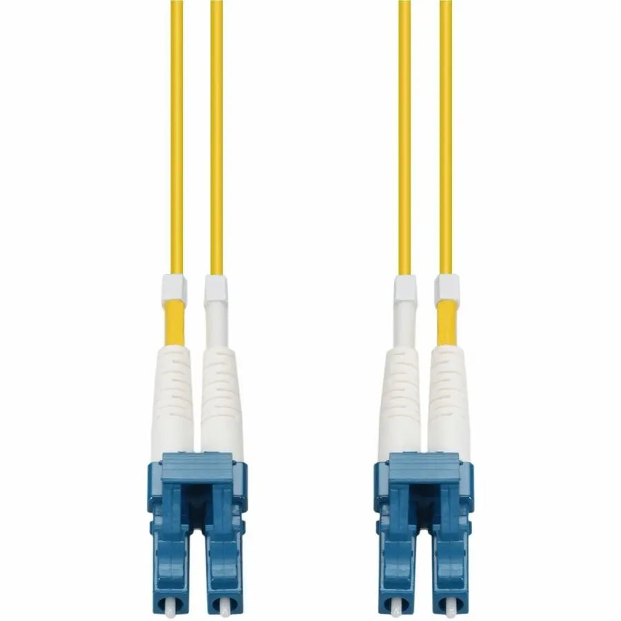 AddOn 25m LC to LC Yellow OS2 Duplex Riser-Rated SMF Fiber Patch Cable